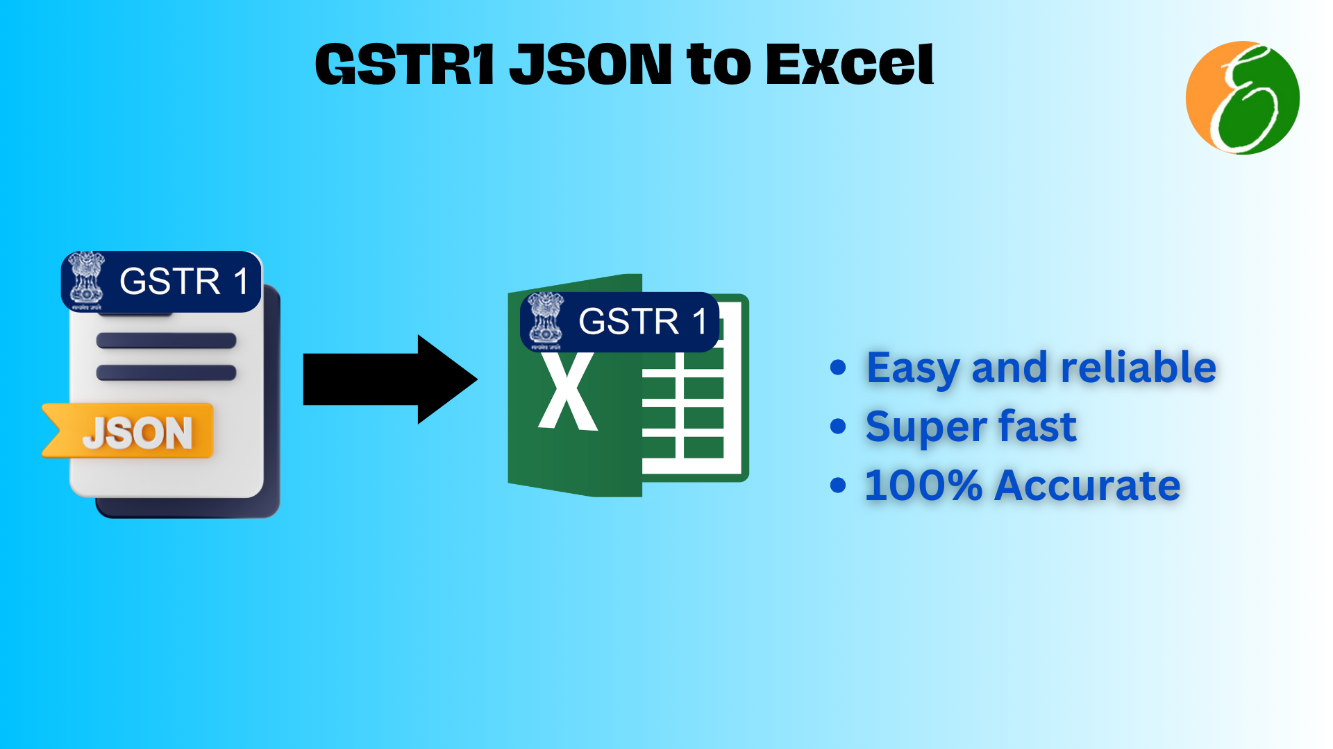 GSTR1 JSON to Excel