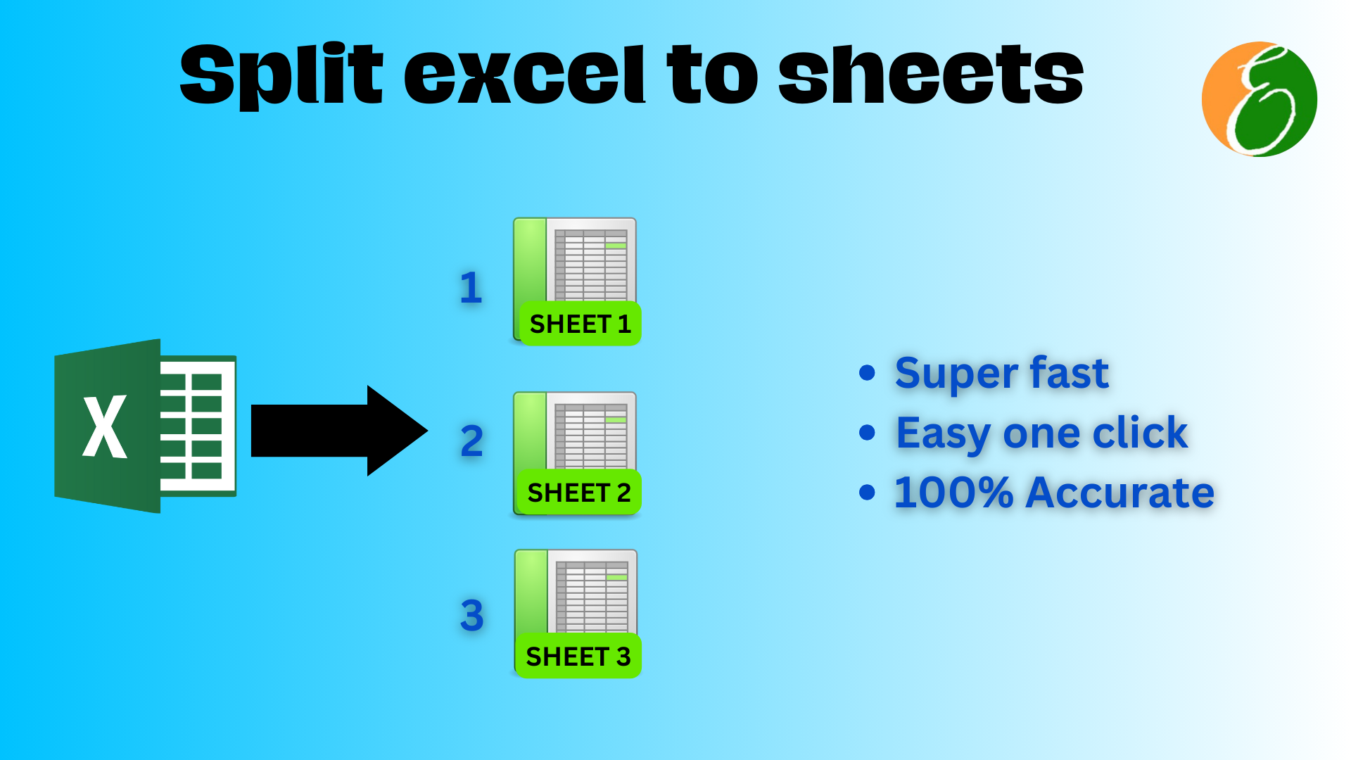 Split Excel to Sheets