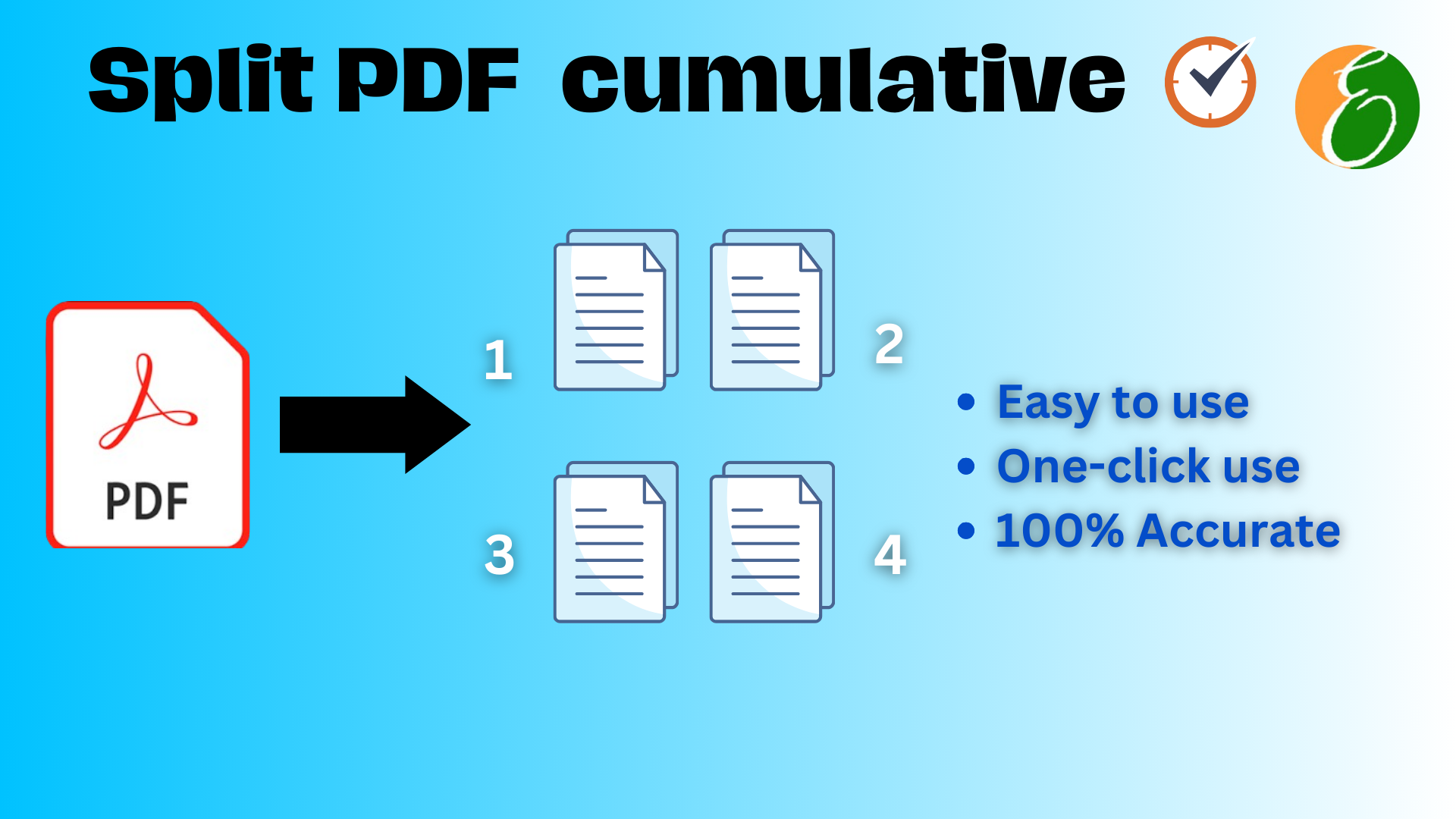 Split PDF Cummulate