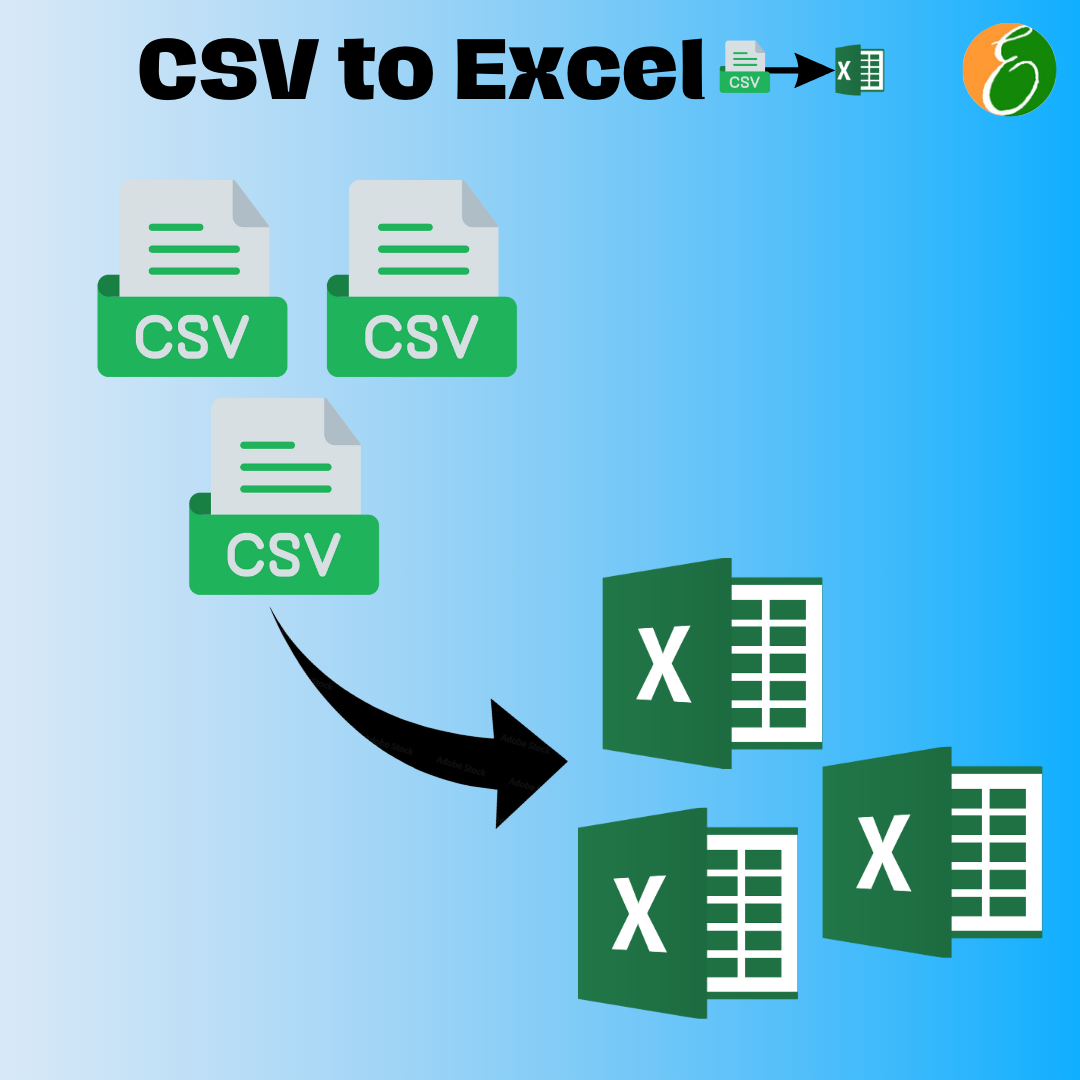 CSV to Excel in BULK