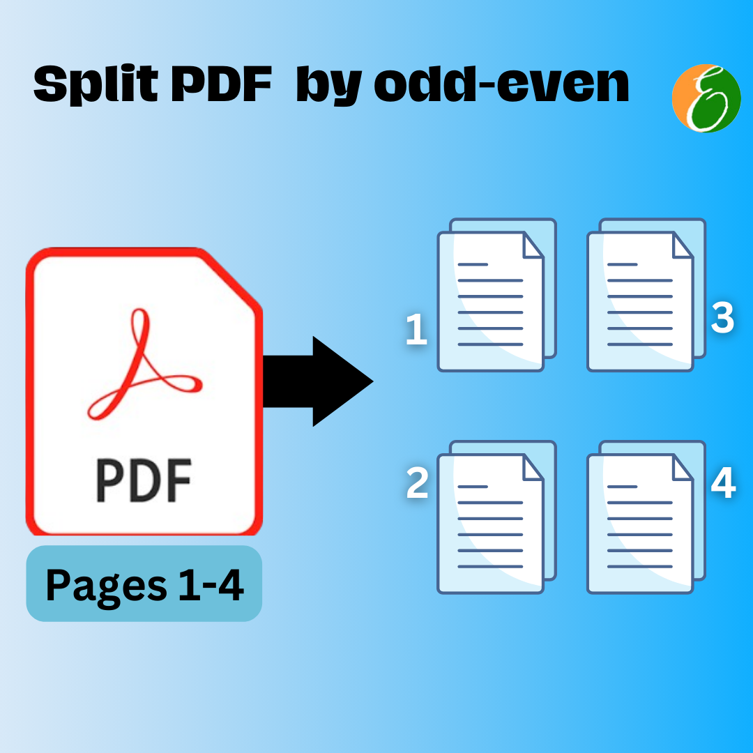 Split PDF Odd Even