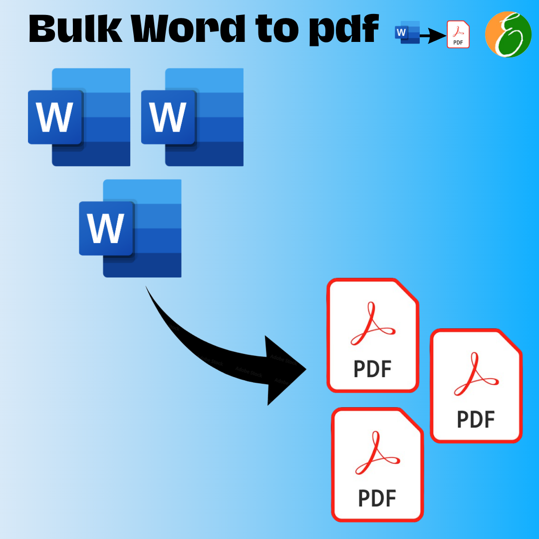 Word to PDF Bulk